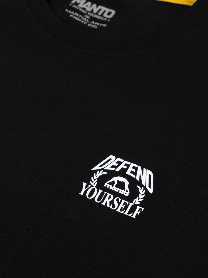 MANTO defend 25 tshirt- black